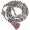 flower charoite mala, japa, mantra, prayer beads, sanskrit, chanting